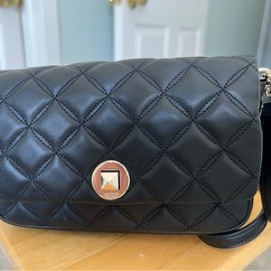 Black Quilted Kate Spade Crossbody